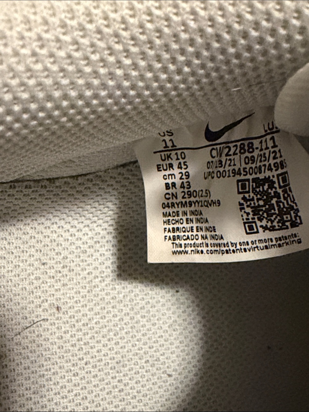 Nike Men’s Air Force 1 Low — White - Picture 2 of 4